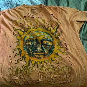 Urban Outfitters Sublime distressed t shirt dress